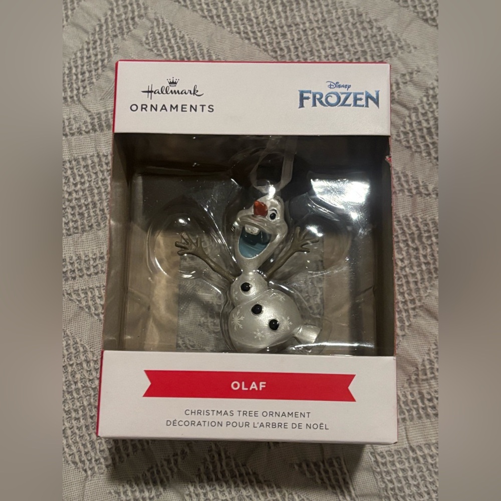 Disney Frozen Olaf Hallmark Christmas Ornament Brand New